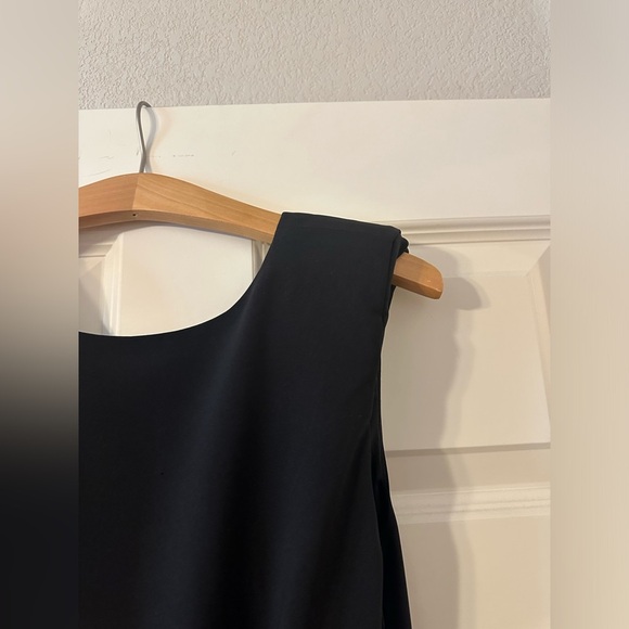 NWT Jay Godfrey Padded Shoulder Black Jumpsuit Size 4 - Picture 6 of 6